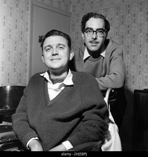Harry Driver (front) & Vince Powell