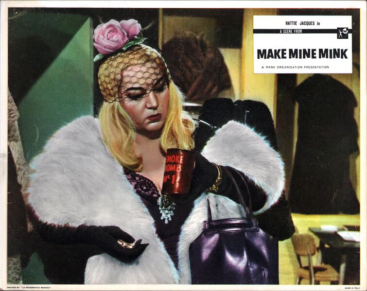 File:Make Mine Mink lobby card.jpg