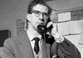 Dennis main wilson bw young phone.jpg